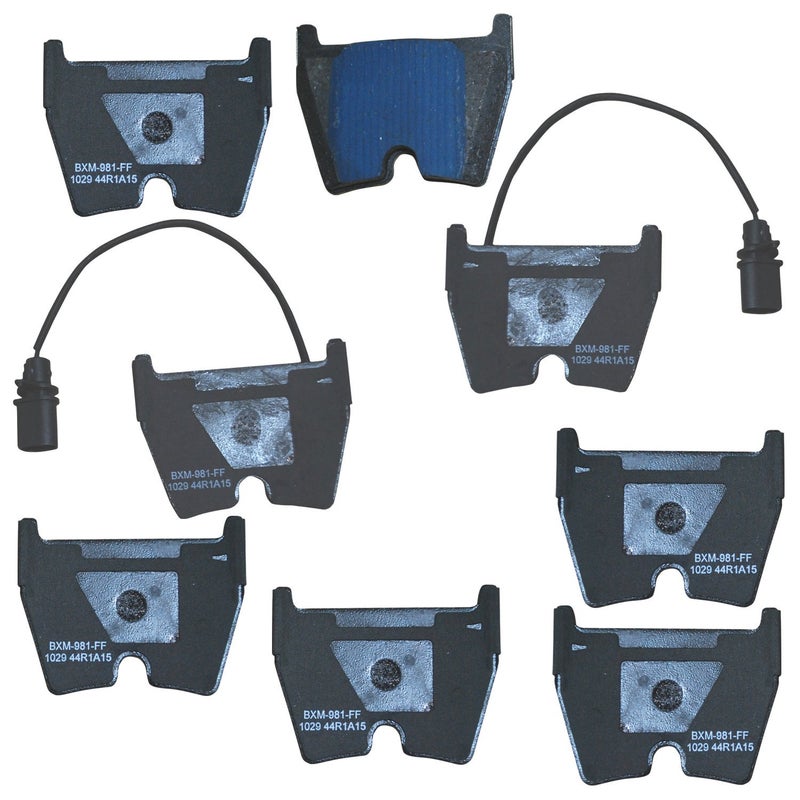 Bendix Premium SBM1029 Semi-Metallic Front Brake Pads for Audi R8 2011-2010, R8 2018, RS3 2017, RS5 2011, Lamborghini Gallardo 2005-2004 - Image 1